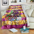 Broncos Rugby Merry Christmas Blanket Indigenous Australian Art