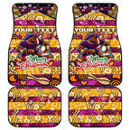 Broncos Rugby Merry Christmas Car Mats Indigenous Australian Art