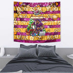 Broncos Rugby Merry Christmas Tapestry Indigenous Australian Art