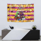 Broncos Rugby Merry Christmas Tapestry Indigenous Australian Art