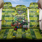 Raiders Rugby Merry Christmas Back Car Seat Cover Indigenous Australian Art