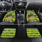 Raiders Rugby Merry Christmas Car Mats Indigenous Australian Art