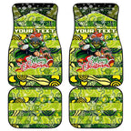 Raiders Rugby Merry Christmas Car Mats Indigenous Australian Art