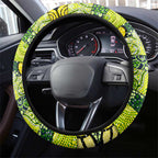 Raiders Rugby Merry Christmas Steering Wheel Cover Indigenous Australian Art