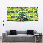 Raiders Rugby Merry Christmas Tapestry Indigenous Australian Art