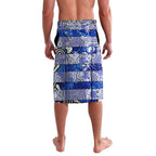 Custom Bulldogs Rugby Merry Christmas Lavalava Indigenous Australian Art