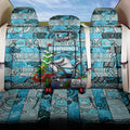 Sharks Rugby Merry Christmas Back Car Seat Cover Indigenous Australian Art