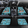 Sharks Rugby Merry Christmas Car Mats Indigenous Australian Art