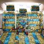Titans Rugby Merry Christmas Back Car Seat Cover Indigenous Australian Art