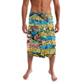 Custom Titans Rugby Merry Christmas Lavalava Indigenous Australian Art