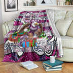 Sea Eagles Rugby Merry Christmas Blanket Indigenous Australian Art