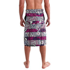 Custom Sea Eagles Rugby Merry Christmas Lavalava Indigenous Australian Art