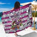 Sea Eagles Rugby Merry Christmas Sarong Indigenous Australian Art