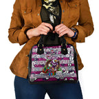 Sea Eagles Rugby Merry Christmas Shoulder Handbag Indigenous Australian Art