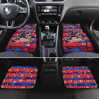 Knights Rugby Merry Christmas Car Mats Indigenous Australian Art