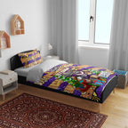 Storm Rugby Merry Christmas Bedding Set Indigenous Australian Art