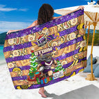 Storm Rugby Merry Christmas Sarong Indigenous Australian Art