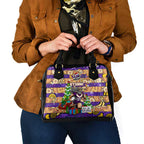 Storm Rugby Merry Christmas Shoulder Handbag Indigenous Australian Art