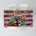 Storm Rugby Merry Christmas Tablecloth Indigenous Australian Art