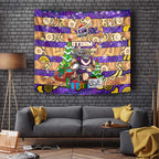 Storm Rugby Merry Christmas Tapestry Indigenous Australian Art