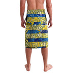 Custom Cowboys Rugby Merry Christmas Lavalava Indigenous Australian Art