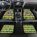 Eels Rugby Merry Christmas Car Mats Indigenous Australian Art