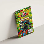 Panthers Rugby Merry Christmas Canvas Wall Art Indigenous Australian Art