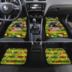 Panthers Rugby Merry Christmas Car Mats Indigenous Australian Art
