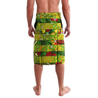 Custom Panthers Rugby Merry Christmas Lavalava Indigenous Australian Art