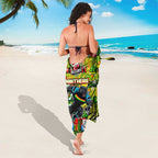 Panthers Rugby Merry Christmas Sarong Indigenous Australian Art