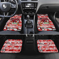 Dragons Rugby Merry Christmas Car Mats Indigenous Australian Art
