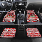 Dragons Rugby Merry Christmas Car Mats Indigenous Australian Art