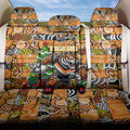 Tigers Rugby Merry Christmas Back Car Seat Cover Indigenous Australian Art