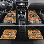 Tigers Rugby Merry Christmas Car Mats Indigenous Australian Art