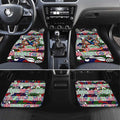 New Zealand Warriors Rugby Merry Christmas Car Mats Indigenous Australian Art
