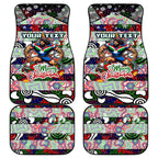 New Zealand Warriors Rugby Merry Christmas Car Mats Indigenous Australian Art