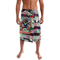 Custom New Zealand Warriors Rugby Merry Christmas Lavalava Indigenous Australian Art