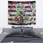 New Zealand Warriors Rugby Merry Christmas Tapestry Indigenous Australian Art