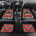 Crows Football Merry Christmas Car Mats Indigenous Australian Art