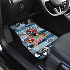 Blues Football Merry Christmas Car Mats Indigenous Australian Art
