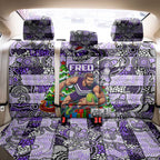 Freo Football Merry Christmas Back Car Seat Cover Indigenous Australian Art