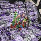 Freo Football Merry Christmas Back Car Seat Cover Indigenous Australian Art