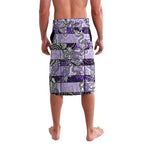 Custom Freo Rugby Merry Christmas Lavalava Indigenous Australian Art