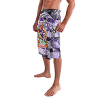 Custom Freo Rugby Merry Christmas Lavalava Indigenous Australian Art