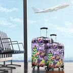 Freo Football Merry Christmas Luggage Cover Indigenous Australian Art
