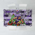 Freo Football Merry Christmas Tablecloth Indigenous Australian Art