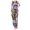 Custom Freo Rugby Merry Christmas Tank Maxi Dress Indigenous Australian Art