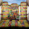 Suns Football Merry Christmas Back Car Seat Cover Indigenous Australian Art