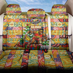 Suns Football Merry Christmas Back Car Seat Cover Indigenous Australian Art