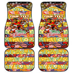 Suns Football Merry Christmas Car Mats Indigenous Australian Art